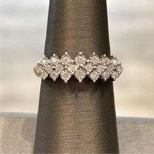 EFFY Silver Diamond Ring